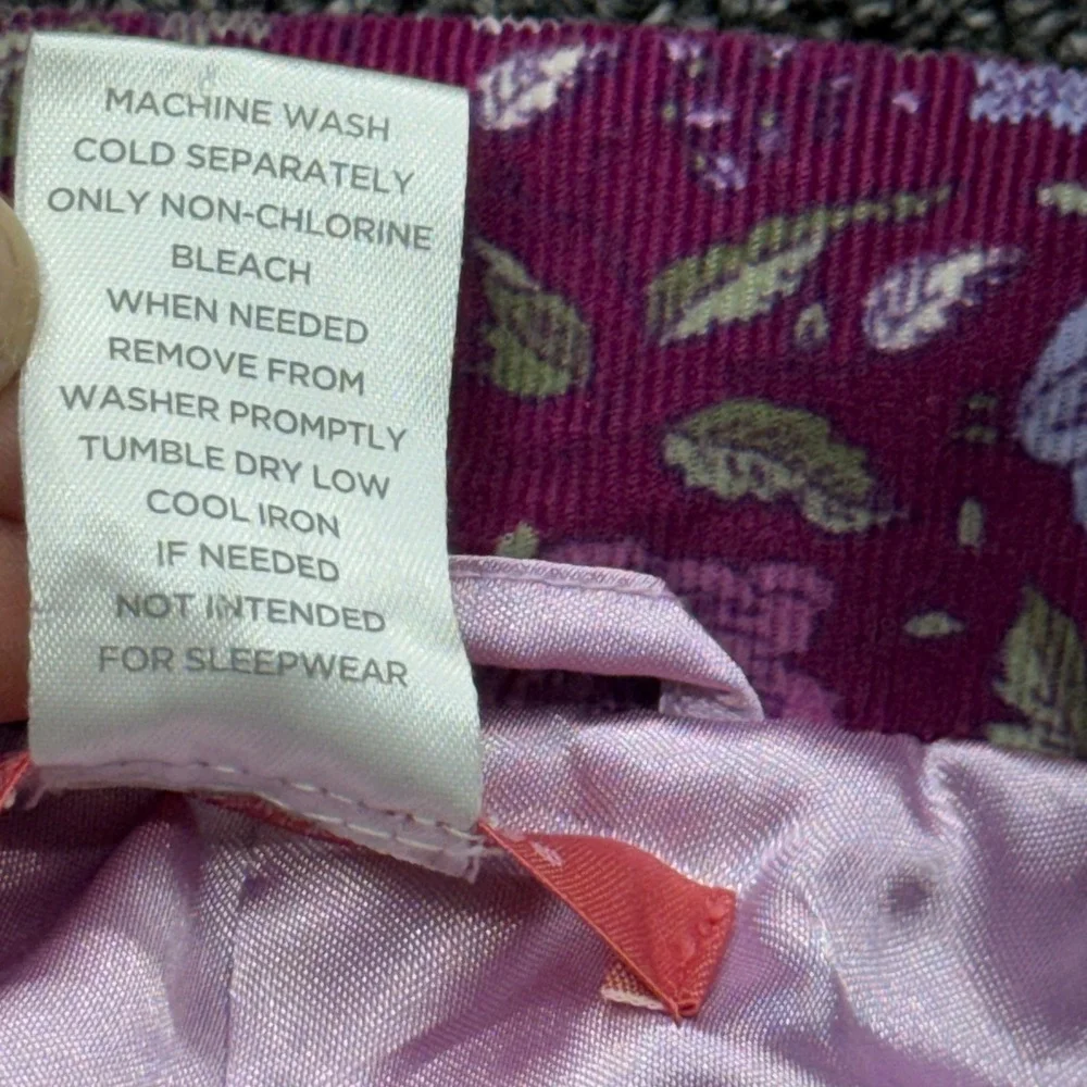 Gymboree corduroy floral